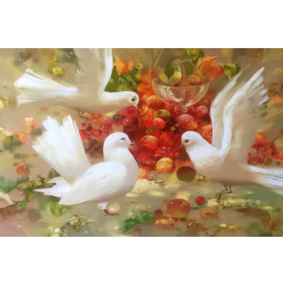Wooden Jigsaw Puzzle 1000 Piece - Pigeons