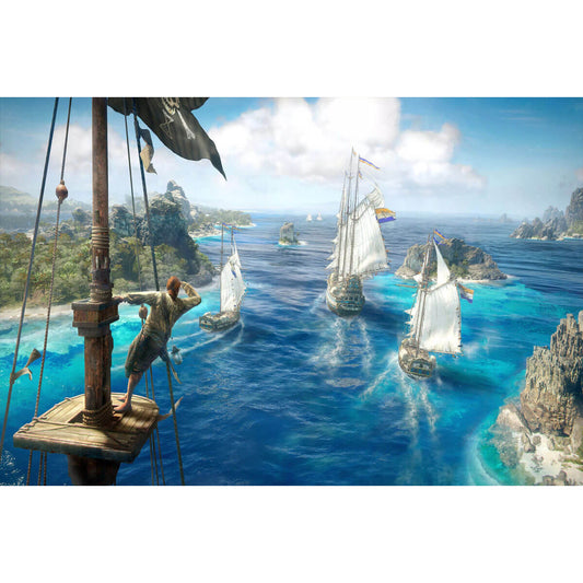 1000-Piece Premium Wooden Jigsaw Puzzle for Adults – Pirate Lookout | Artisan Crafted, Whimsical Shapes & Unique Designs, Best Relaxation Gift