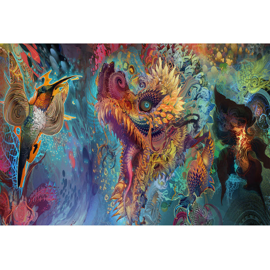 Wooden Jigsaw Puzzle 1000 Piece - Prism Wyrm