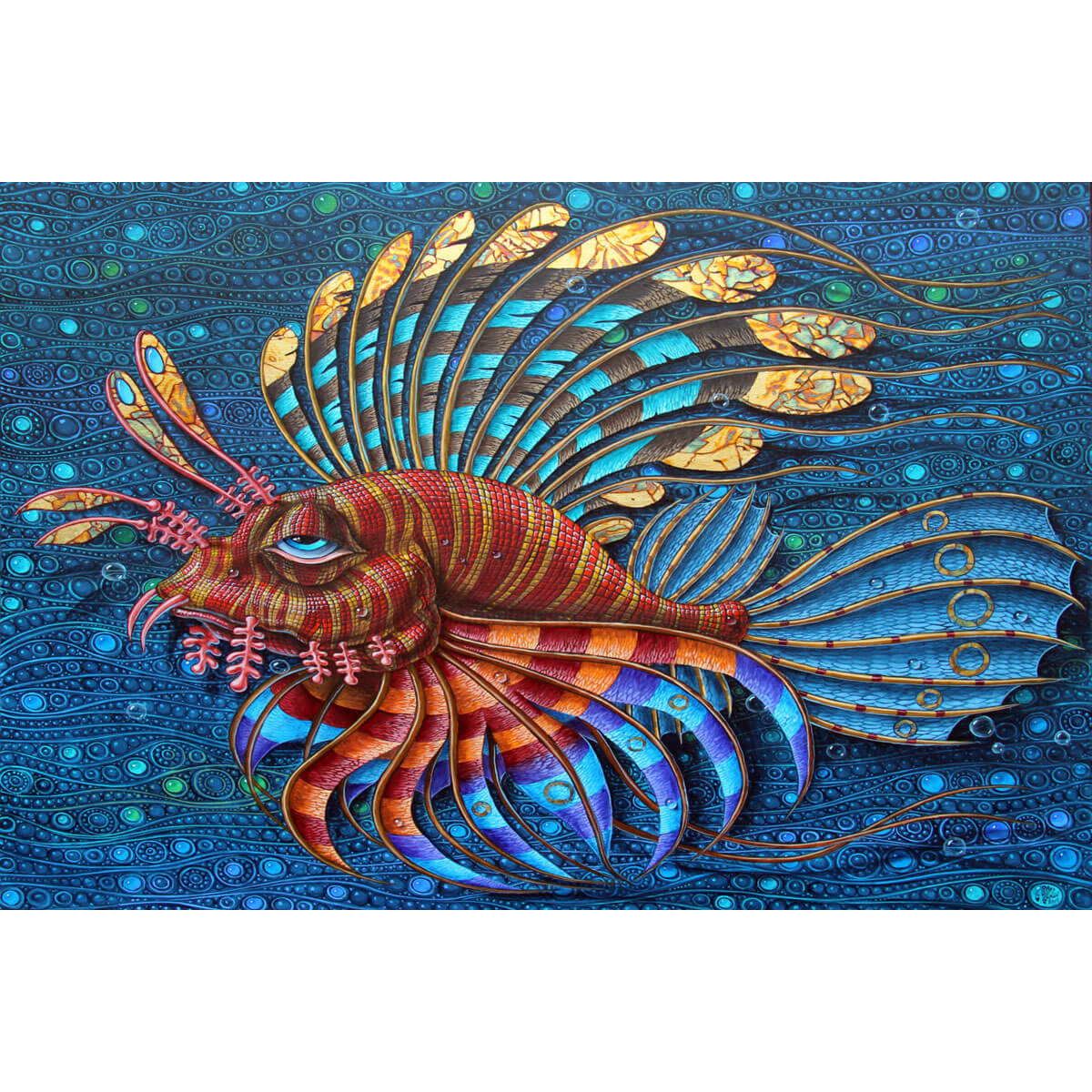 Wooden Jigsaw Puzzle 1000 Piece - Pterois