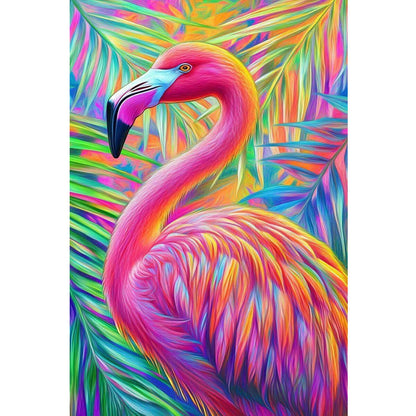 Wooden Jigsaw Puzzle 1000 Piece - Rainbow Flamingo