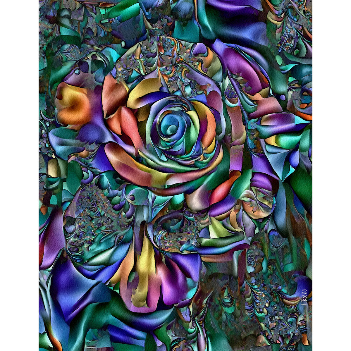 Wooden Jigsaw Puzzle 1000-Piece for Adults – Relaxing Gift Idea & Elegant Home Décor Artwork with Full-Size Poster, Premium Stress Relief Activity - Rosa de Seda - Artisan Puzzles