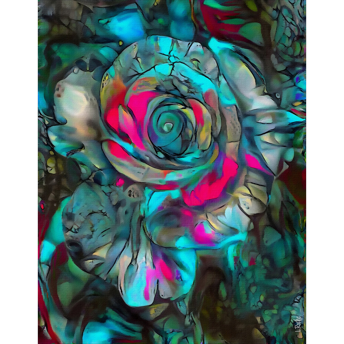 Wooden Jigsaw Puzzle 1000-Piece for Adults – Relaxing Gift Idea & Elegant Home Décor Artwork with Full-Size Poster, Premium Stress Relief Activity - Rozen - Artisan Puzzles