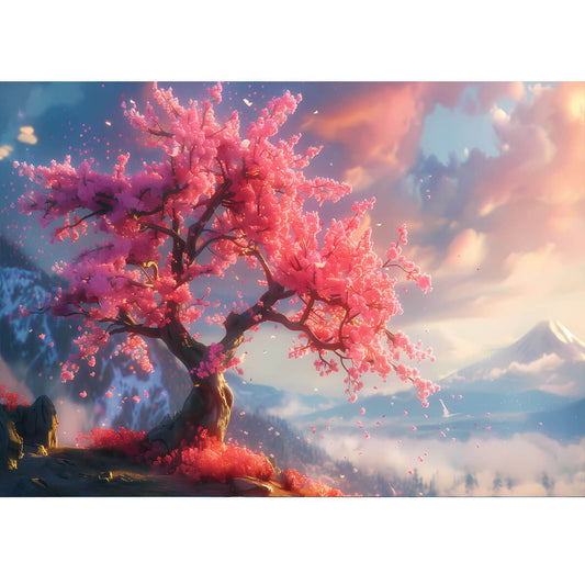 Wooden Jigsaw Puzzle 1000 Piece - Sakura Fantasy