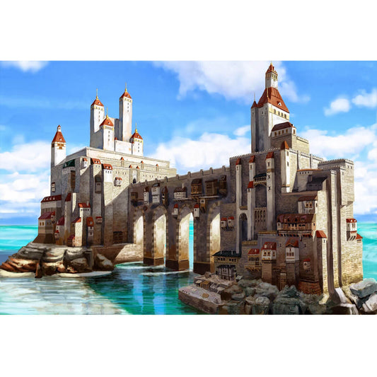 Wooden Jigsaw Puzzle 1000 Piece - Sea Castle