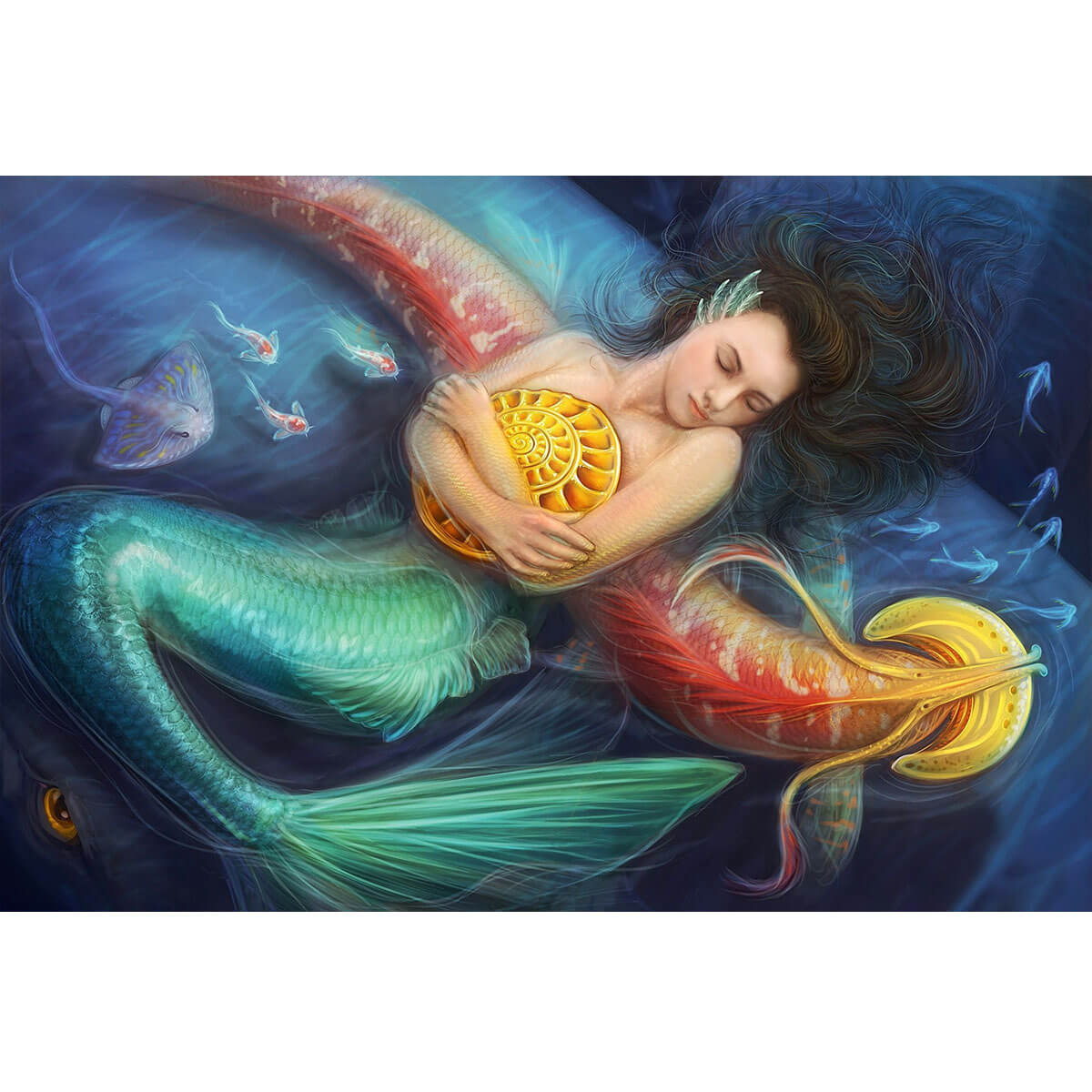 Wooden Jigsaw Puzzle 1000 Piece - Sea Siren