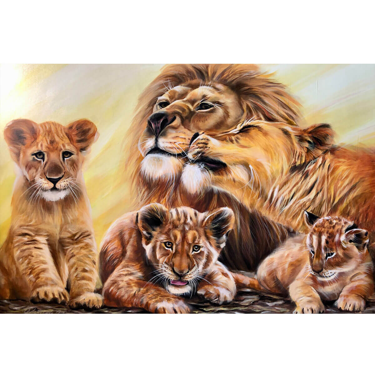 Wooden Jigsaw Puzzle 1000 Piece - The Shaji Family
