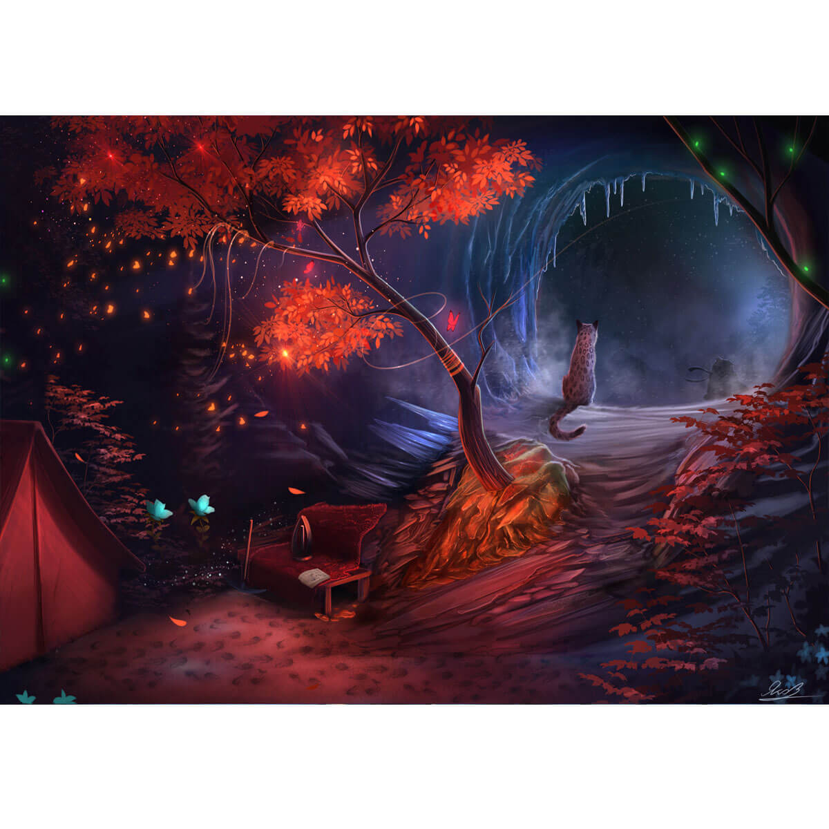 Wooden Jigsaw Puzzle 1000 Piece - Snow Leopard