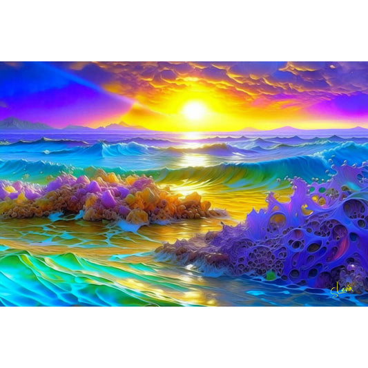 1000-Piece Premium Wooden Jigsaw Puzzle for Adults – Solwave | Artisan Crafted, Whimsical Shapes & Unique Designs, Best Relaxation Gift