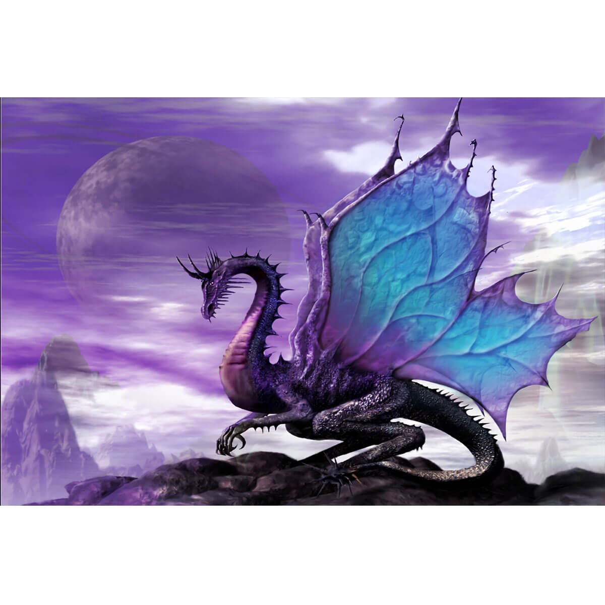 Wooden Jigsaw Puzzle 1000 Piece - Starlit Dragon