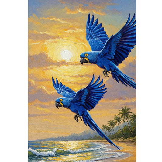 Wooden Jigsaw Puzzle 1000 Piece - The Parrot by the Sea