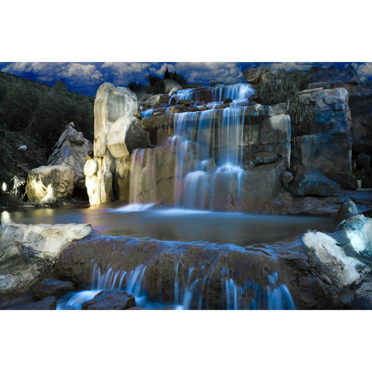 1000-Piece Premium Wooden Jigsaw Puzzle for Adults – The azure waterfall | Artisan Crafted, Whimsical Shapes & Unique Designs, Best Relaxation Gift