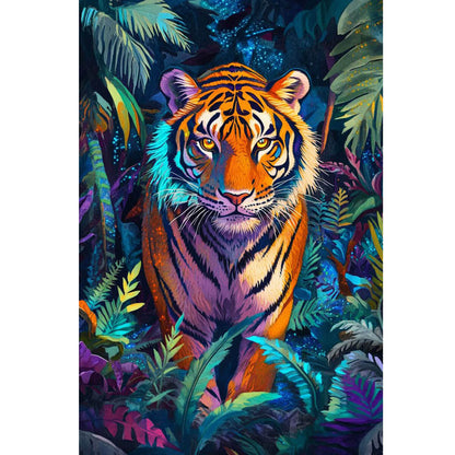 Wooden Jigsaw Puzzle 1000 Piece - Tigers in the Forest