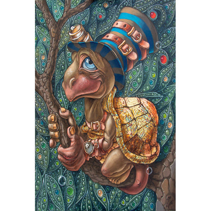 Wooden Jigsaw Puzzle 1000 Piece - Tree Dwelling Turtle