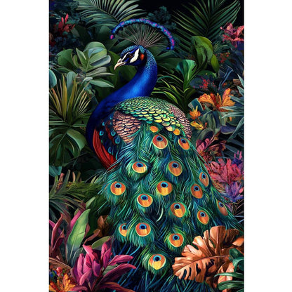 Wooden Jigsaw Puzzle 1000 Piece - Tropical Peacock