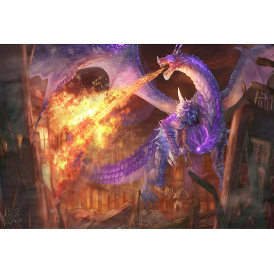 Wooden Jigsaw Puzzle 1000 Piece - Violet Fire