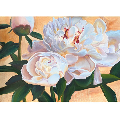 Wooden Jigsaw Puzzle 1000 Piece - White Peony