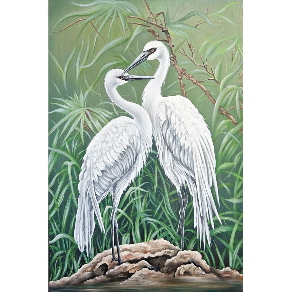 Wooden Jigsaw Puzzle 1000 Piece - White Storks