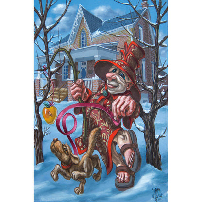 Wooden Jigsaw Puzzle 1000 Piece - Winter Dance with Apple