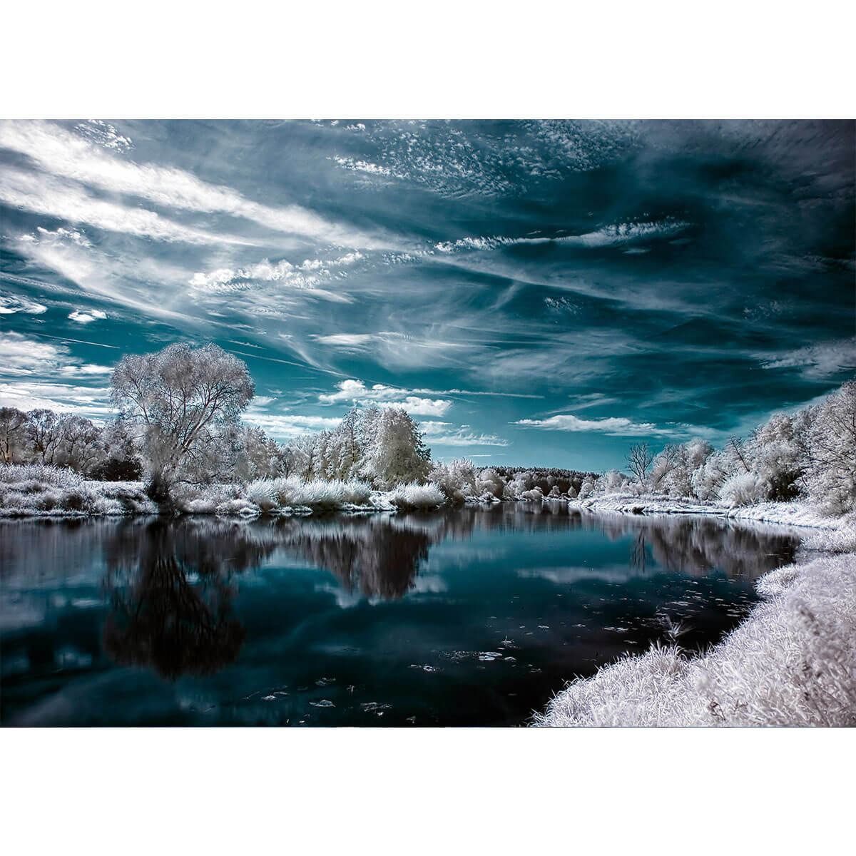 Wooden Jigsaw Puzzle 1000 Piece - Winter Reflections